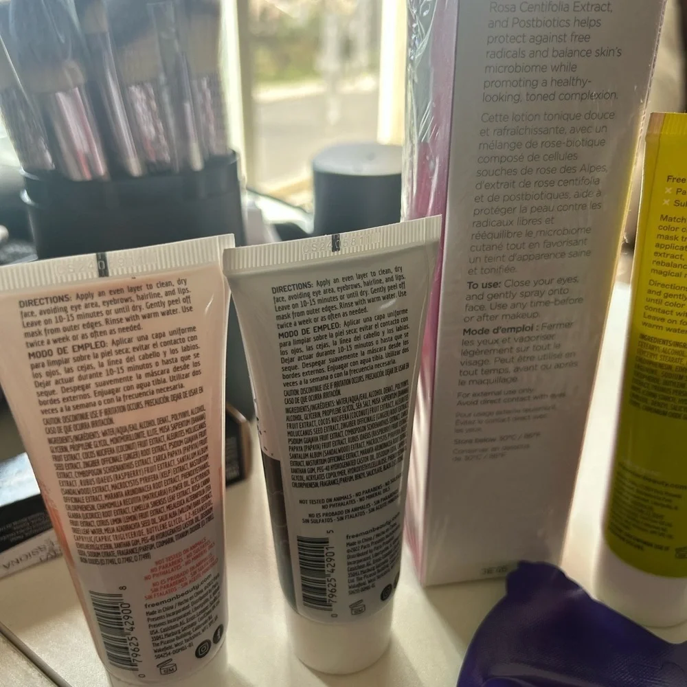 New Skincare Bundle Freeman and Andalou Face Mask Set